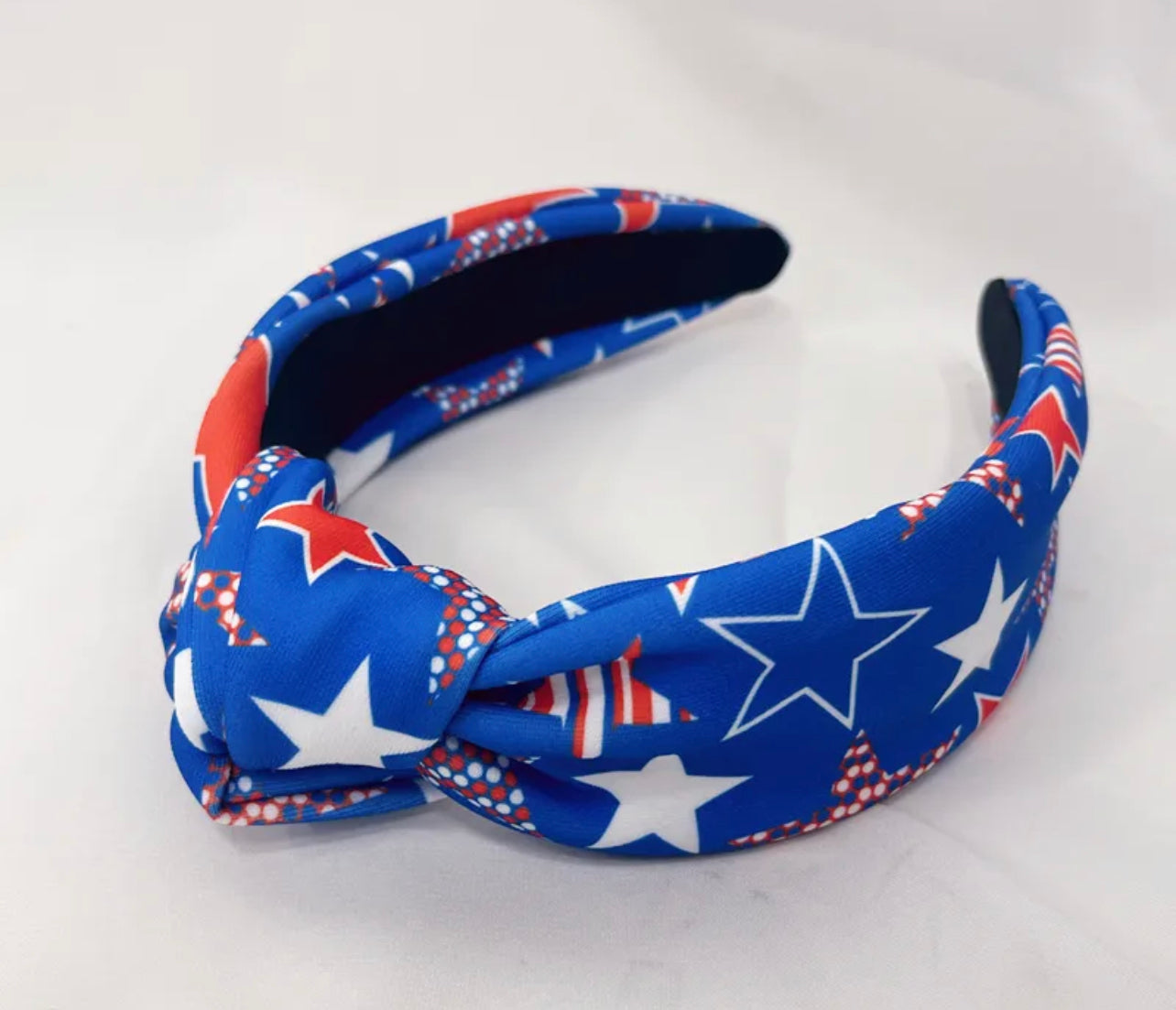 ROYAL BLUE STARS HEADBAND - Baby Bums Clothing