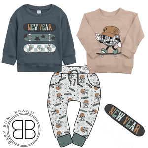 BB SKATE NEW YEAR T-SHIRT - Baby Bums Clothing 