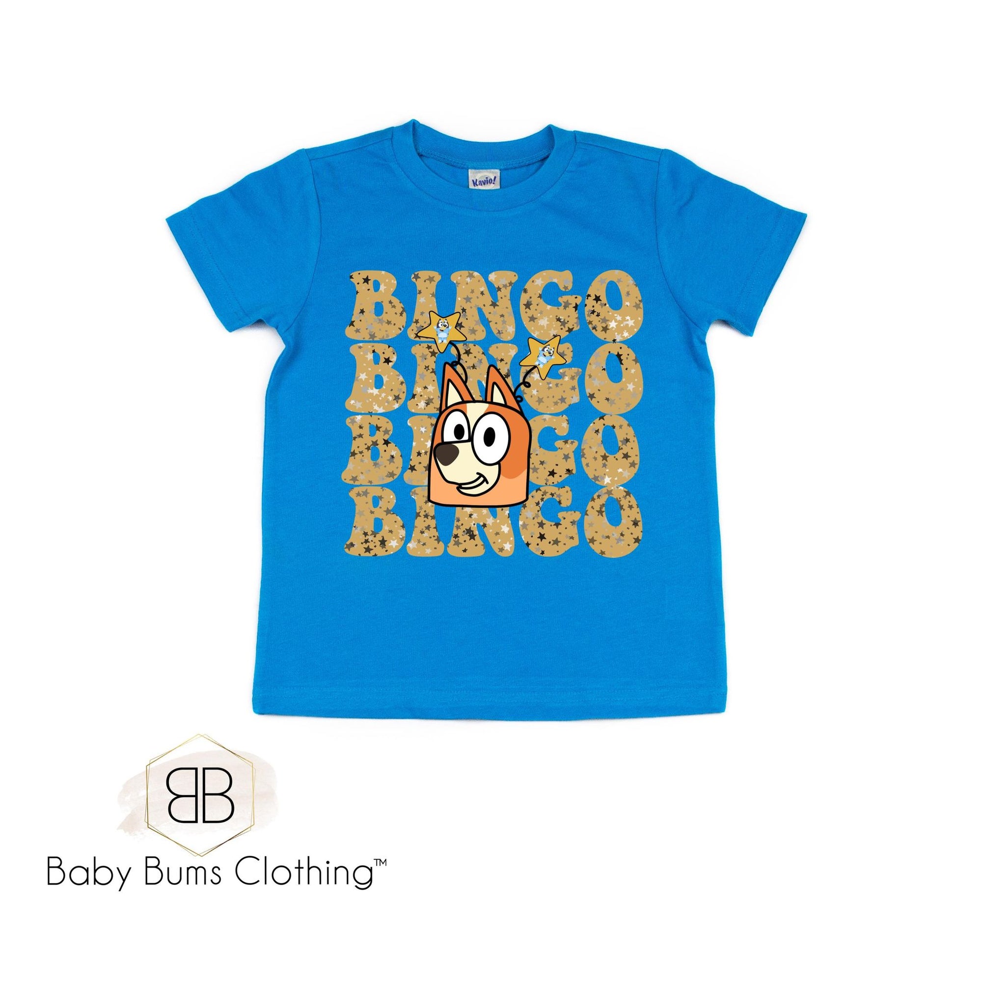 BB BINGO T-SHIRT - Baby Bums Clothing 