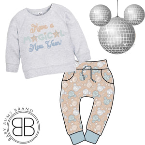 HAVE A CRYSTAL BALL NEW YEAR T-SHIRT - Baby Bums Clothing 
