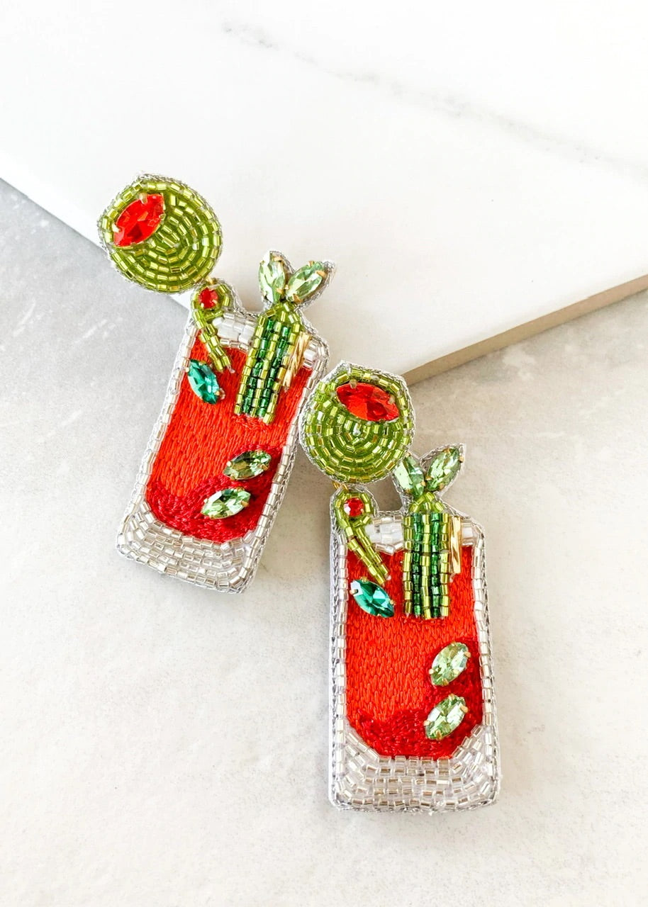 BLOODY MARY 14K GOLD EARRINGS - Baby Bums Clothing