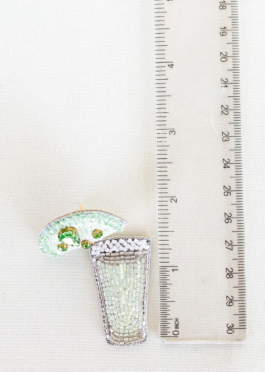 TEQUILA SHOT 14K GOLD EARRINGS - Baby Bums Clothing