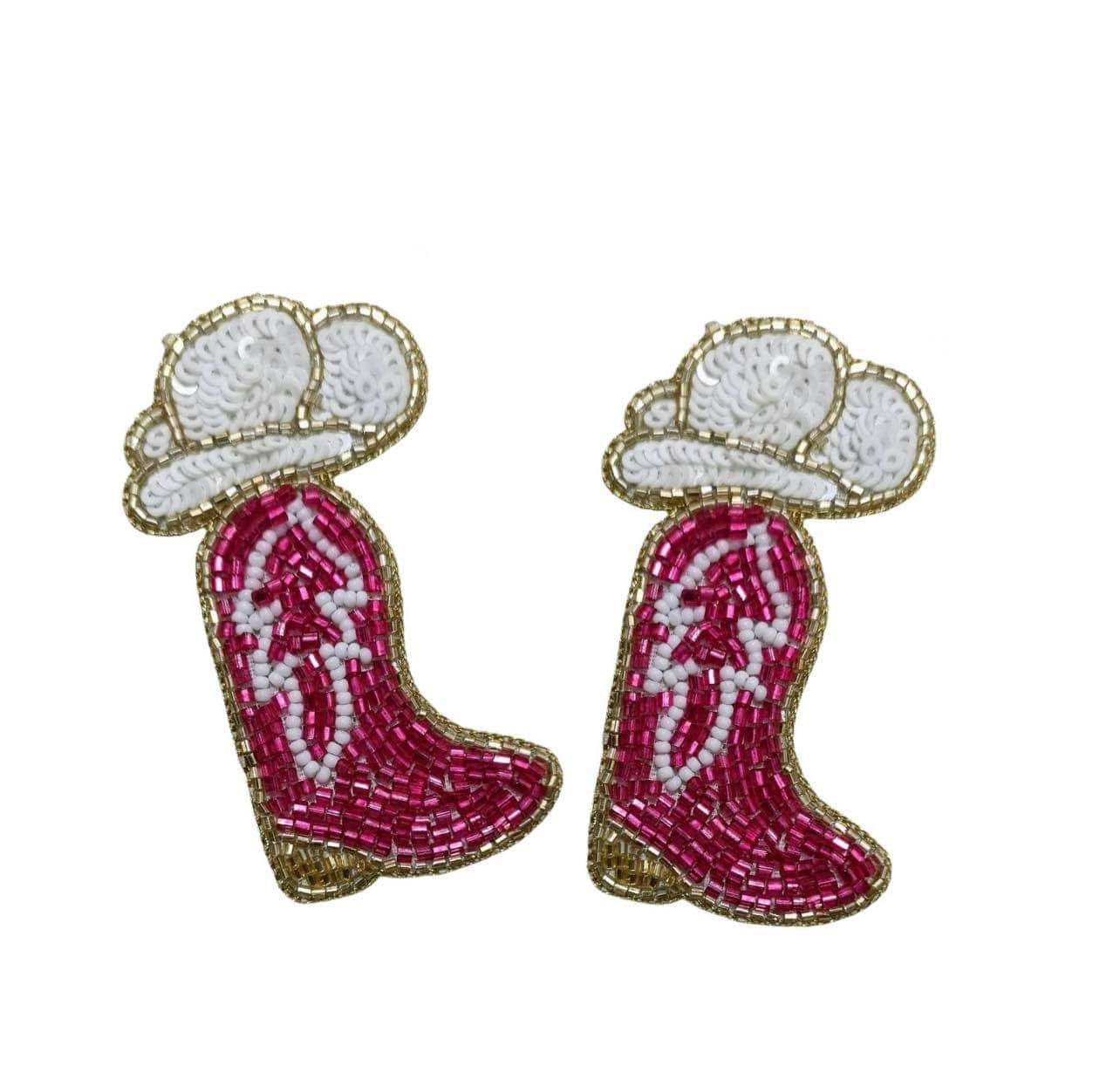 COWGIRL EARRINGS - Baby Bums Clothing 