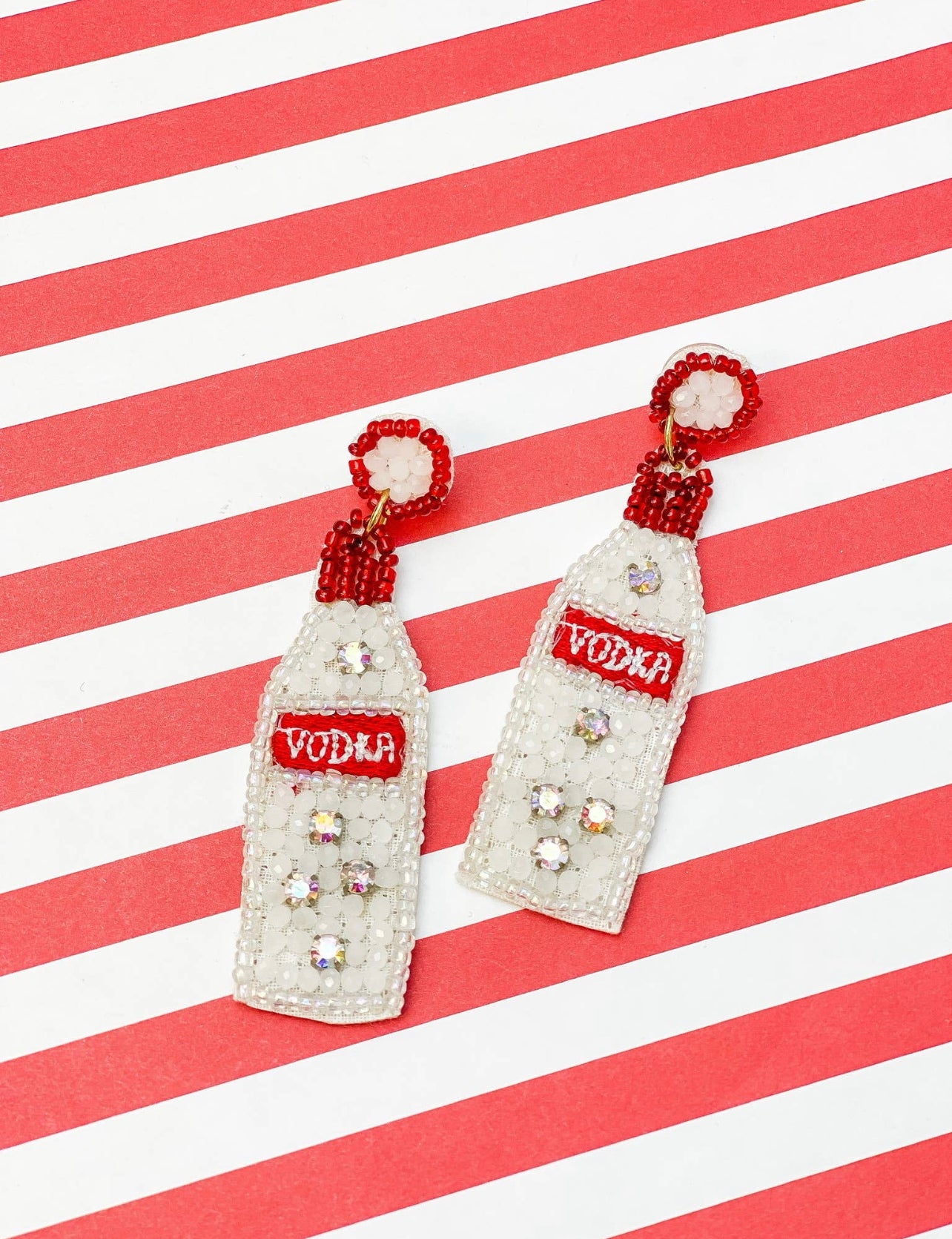 VODKA EARRINGS - Baby Bums Clothing