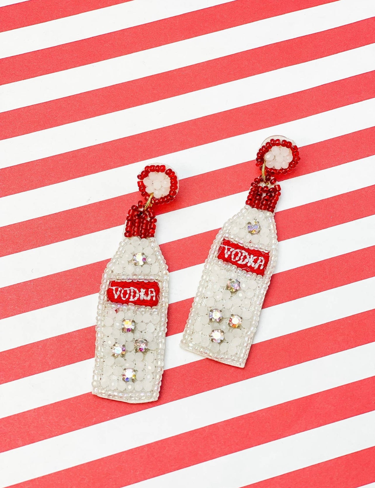 VODKA EARRINGS - Baby Bums Clothing 