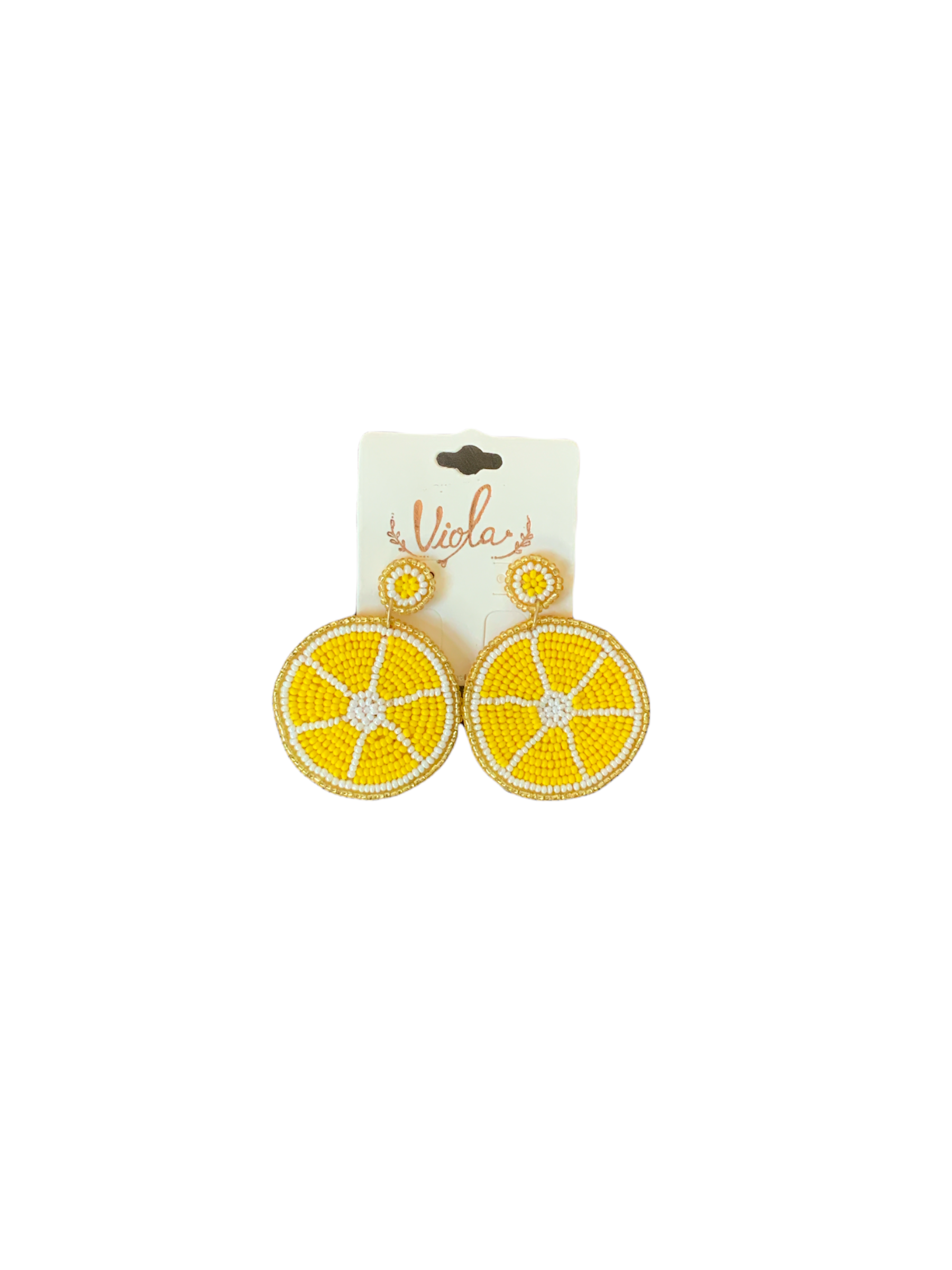 YELLOW EARRINGS - Baby Bums Clothing 
