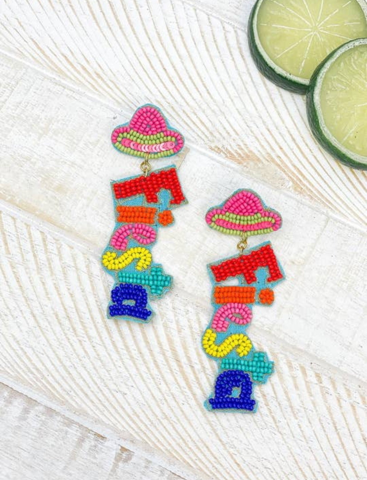 FIESTA EARRINGS - Baby Bums Clothing