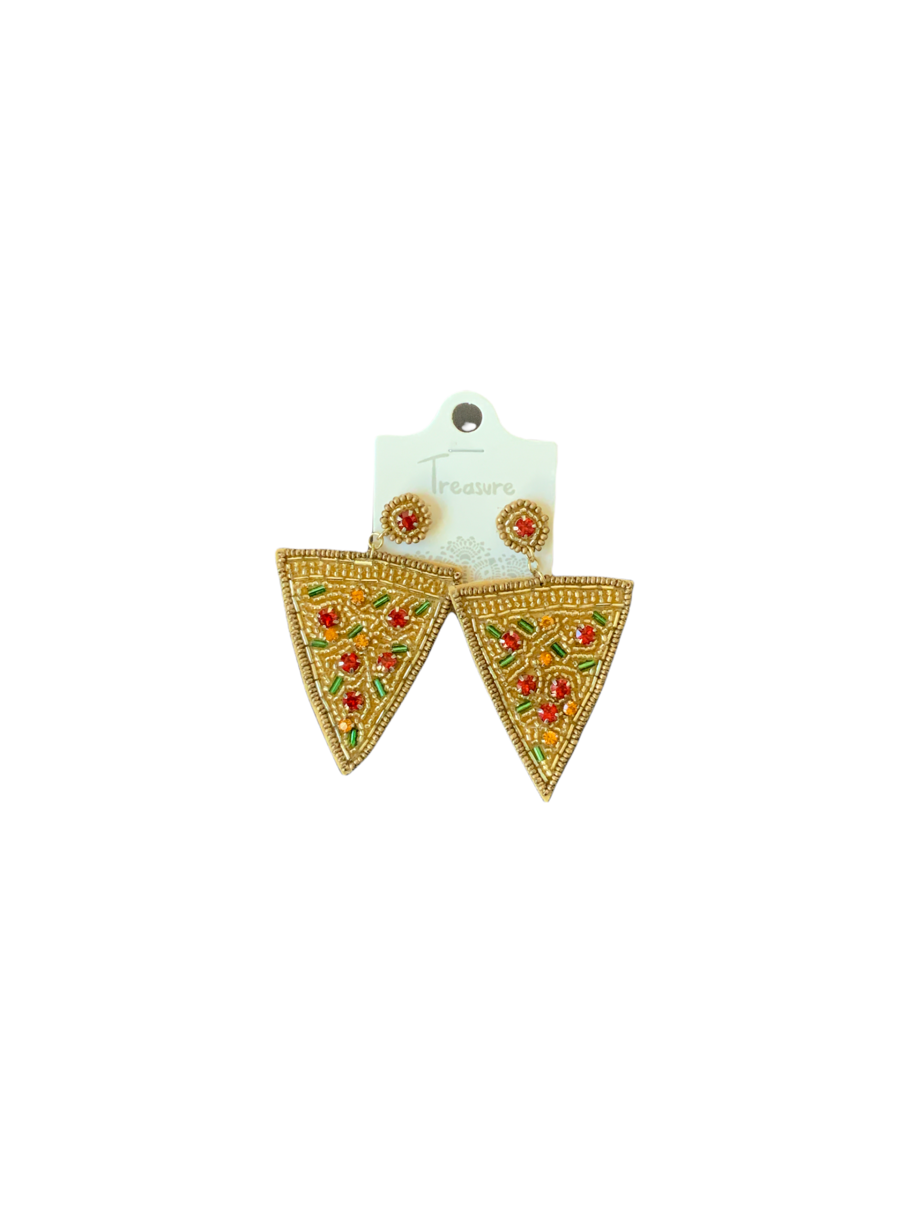 PIZZA EARRINGS - Baby Bums Clothing 