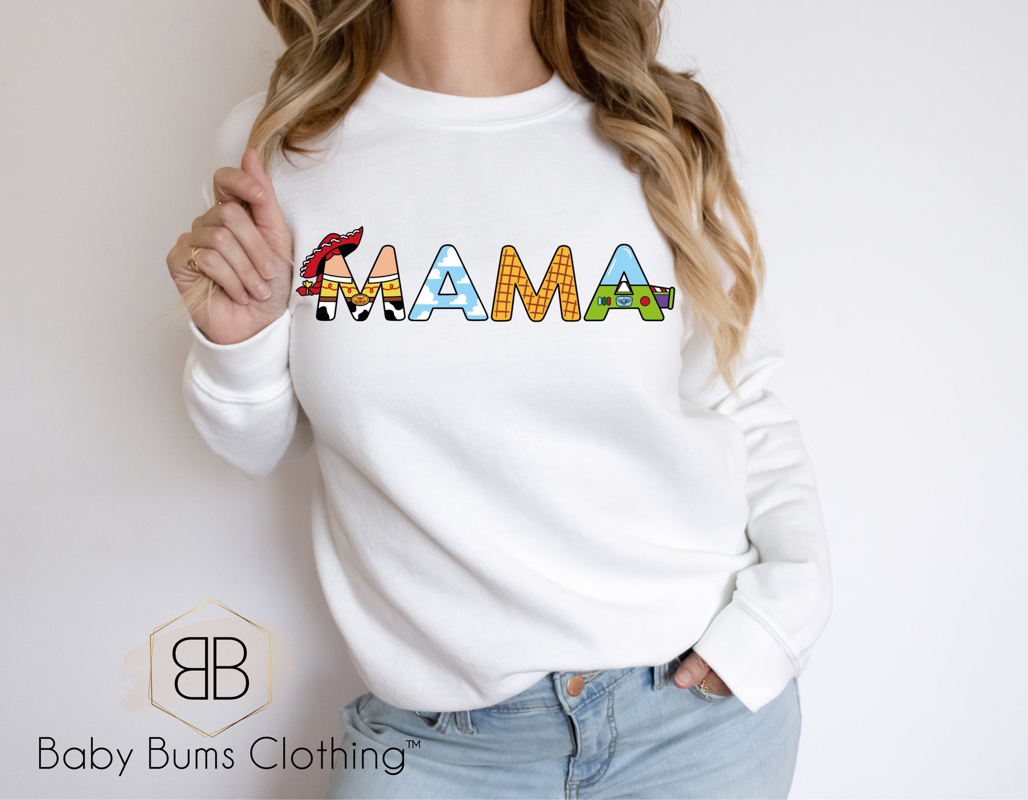 RTS ADULT MAMA TOYS SCREEN TRANSFER - Baby Bums Clothing 