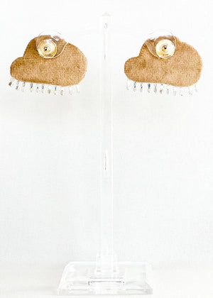 YEEHAW COWBOY HAT 14K GOLD EARRINGS - Baby Bums Clothing 