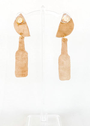 TOPO 14K GOLD EARRINGS - Baby Bums Clothing 