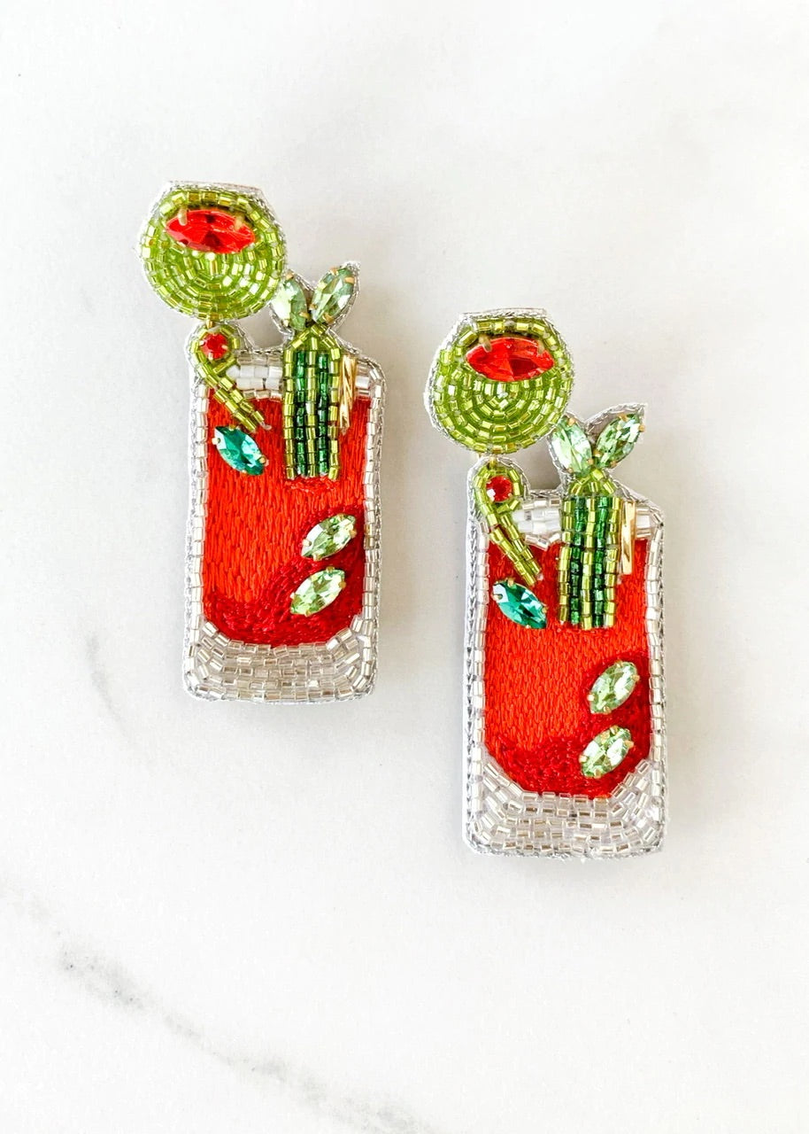 BLOODY MARY 14K GOLD EARRINGS - Baby Bums Clothing 