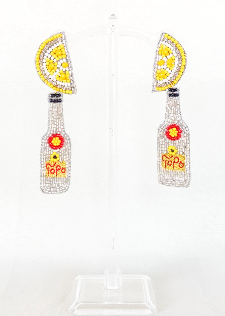 TOPO 14K GOLD EARRINGS - Baby Bums Clothing