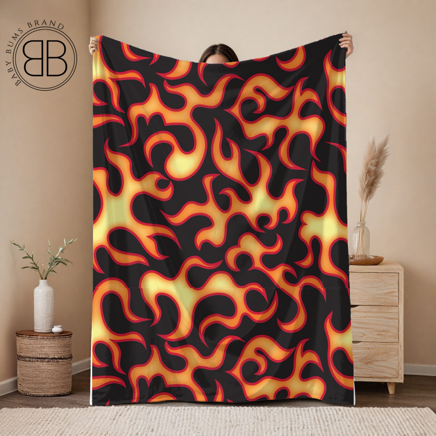 RTS MONSTER TRUCKS DOUBLE SIDED MINKY BLANKET