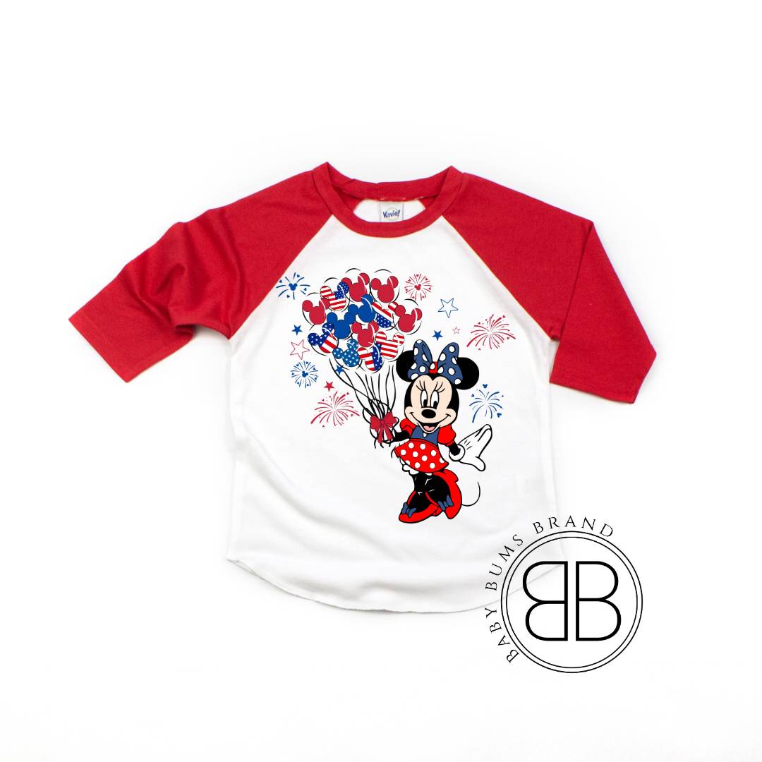 4TH PARK GIRLY MOUSE KIDS T-SHIRT - Baby Bums Clothing 