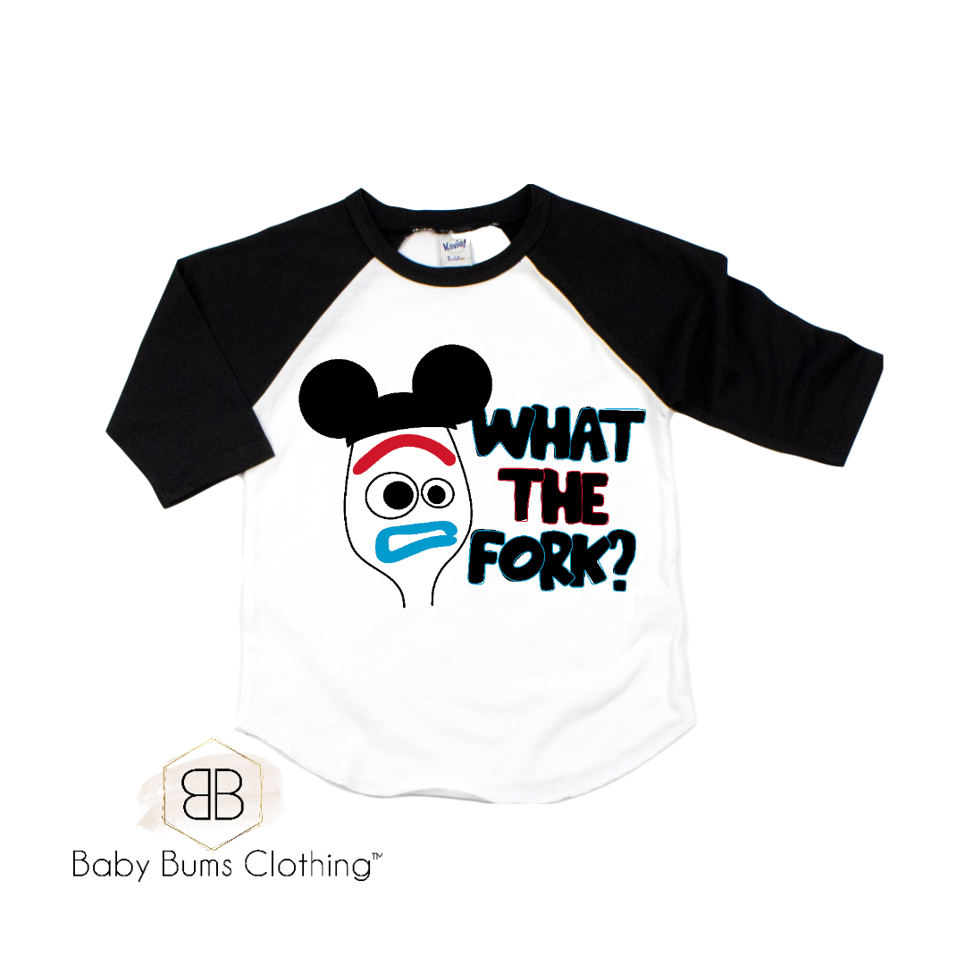 WHAT THE FORK T-SHIRT - Baby Bums Clothing 