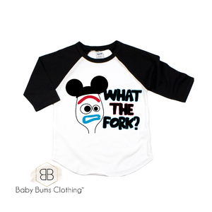 WHAT THE FORK T-SHIRT - Baby Bums Clothing 