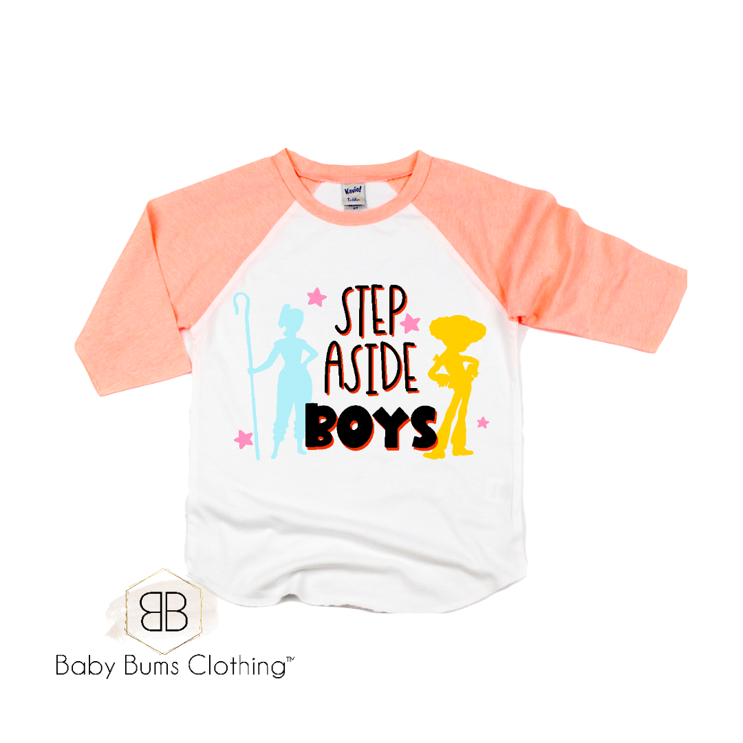 STEP ASIDE BOYS T-SHIRT - Baby Bums Clothing 