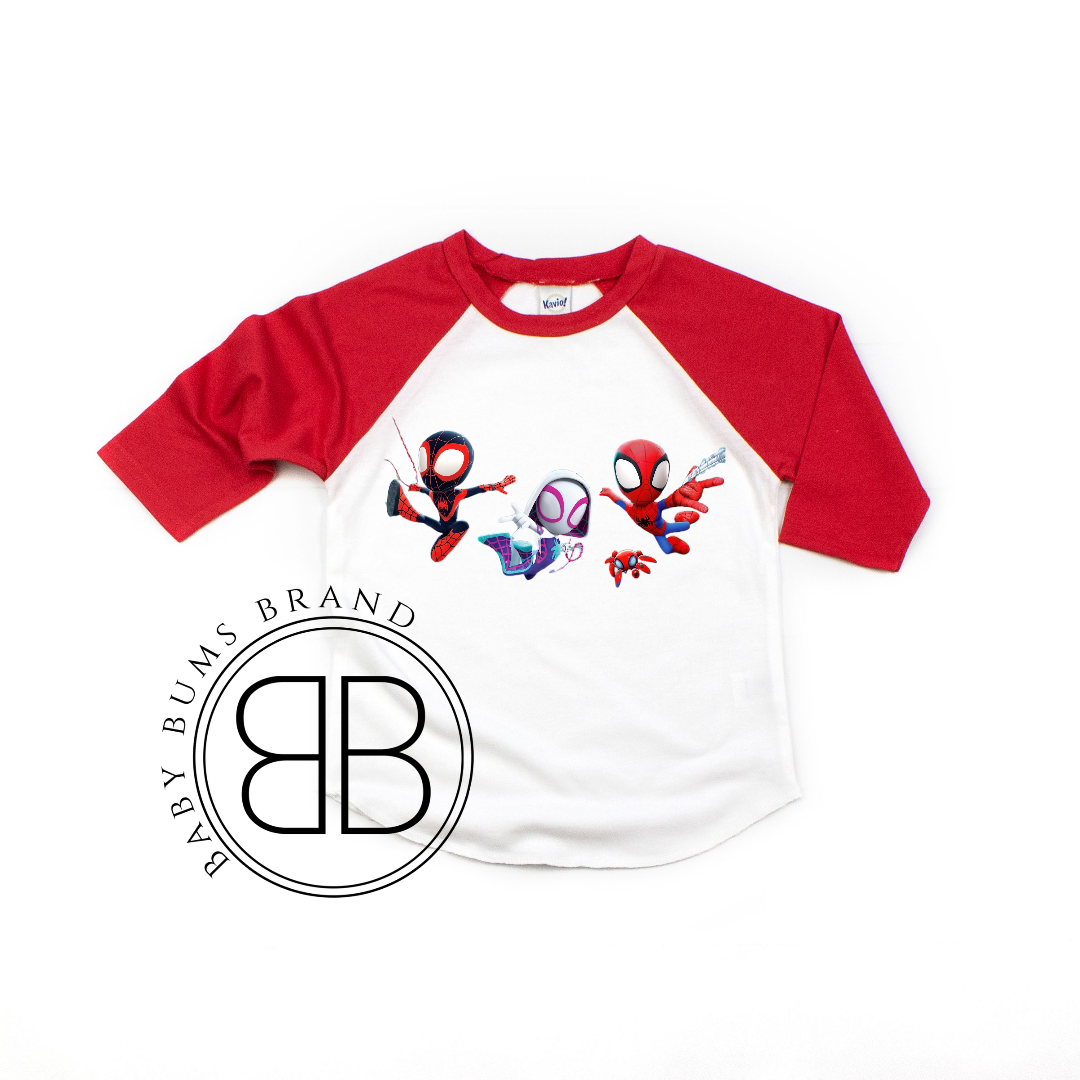 SWINGING FRIENDS KIDS T-SHIRT - Baby Bums Clothing 