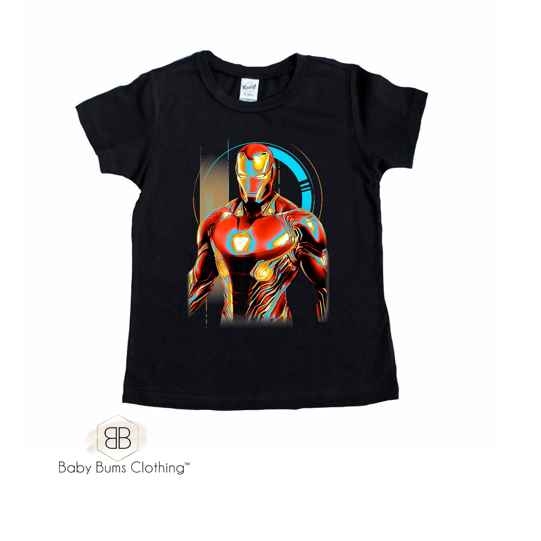 IRON TECH KIDS T-SHIRT - Baby Bums Clothing 