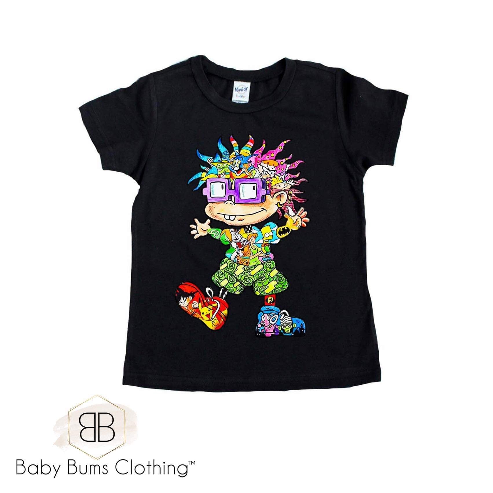 CHUCK FILLED IN T-SHIRT - Baby Bums Clothing 