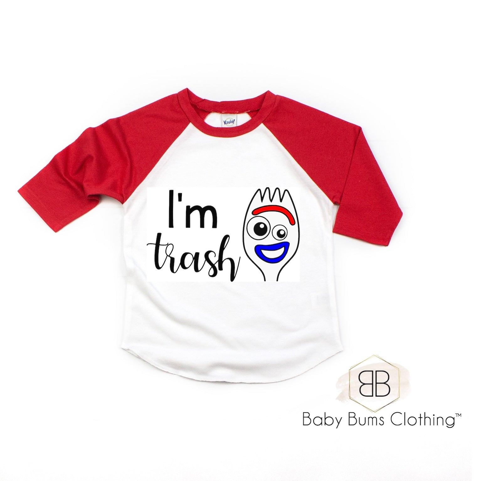 IM TRASH T-SHIRT - Baby Bums Clothing 