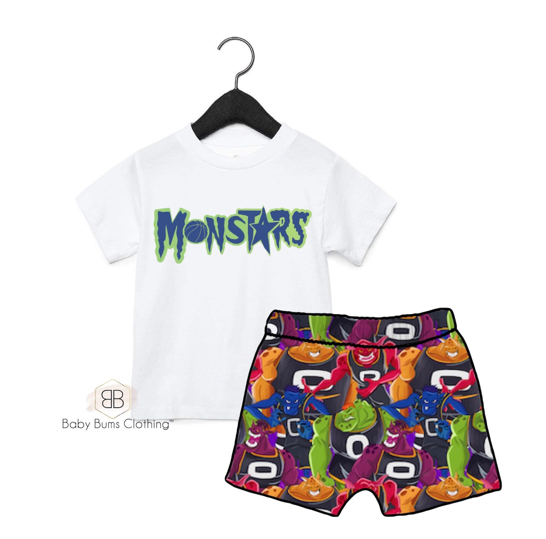 MONSTARS T-SHIRT - Baby Bums Clothing 