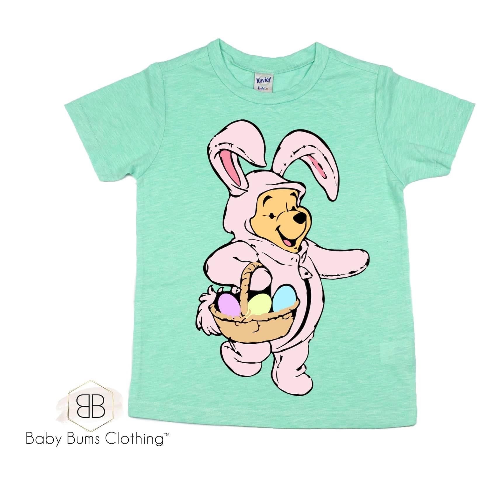 P BEAR BUNNY T-SHIRT - Baby Bums Clothing 