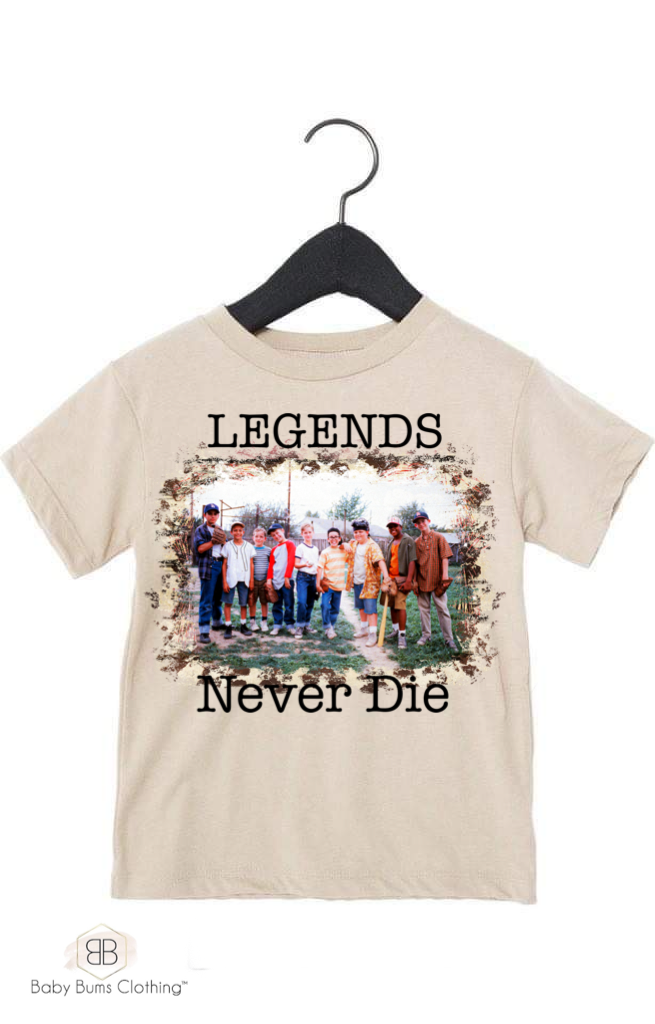 LEGENDS KIDS T-SHIRT - Baby Bums Clothing 