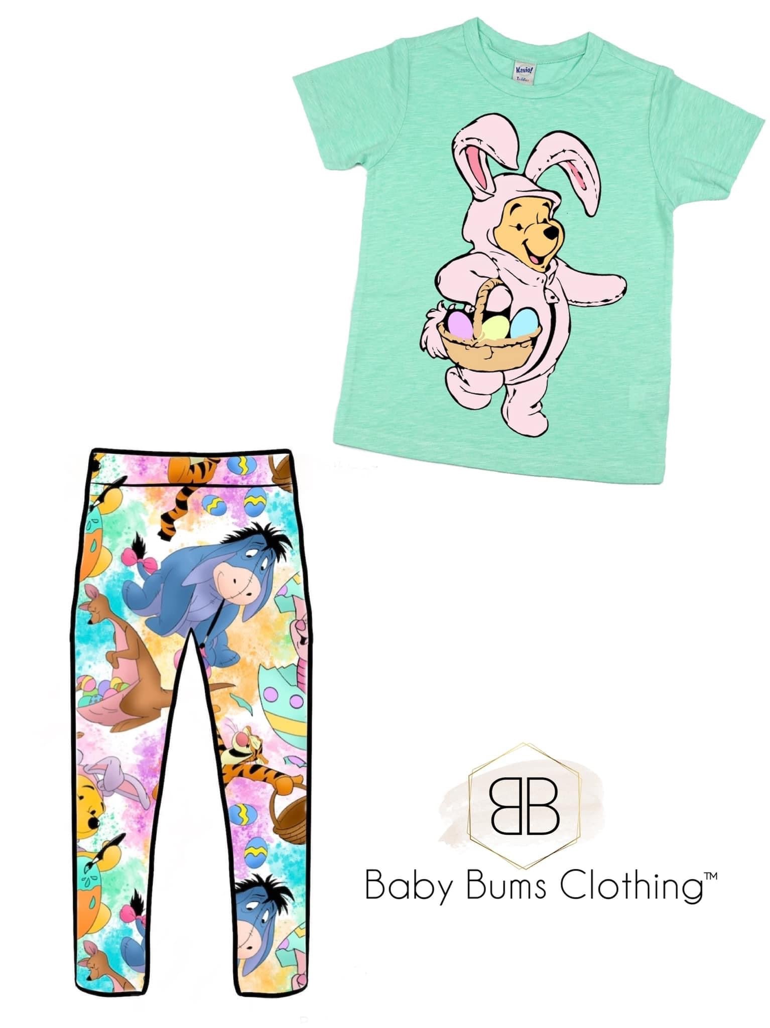 P BEAR BUNNY T-SHIRT - Baby Bums Clothing 