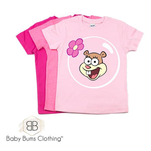 BIKINI BOTTOM GIRL T-SHIRT - Baby Bums Clothing 