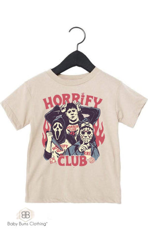 HORRIFY CLUB T-SHIRT - Baby Bums Clothing 