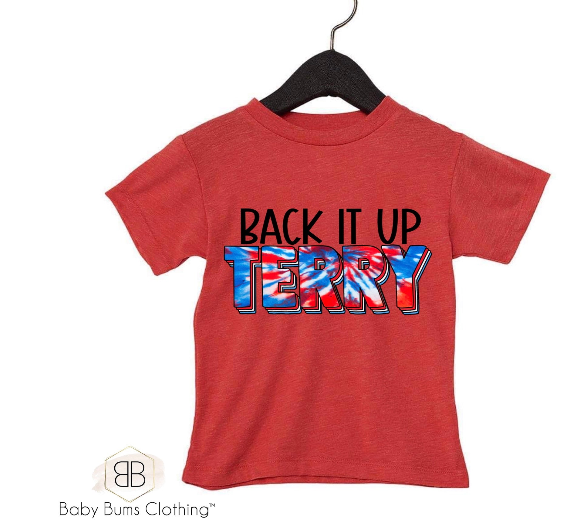 BACK IT UP KIDS T-SHIRT - Baby Bums Clothing 