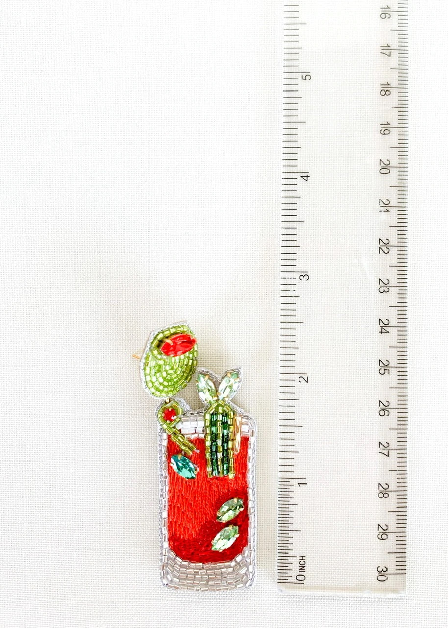 BLOODY MARY 14K GOLD EARRINGS - Baby Bums Clothing 