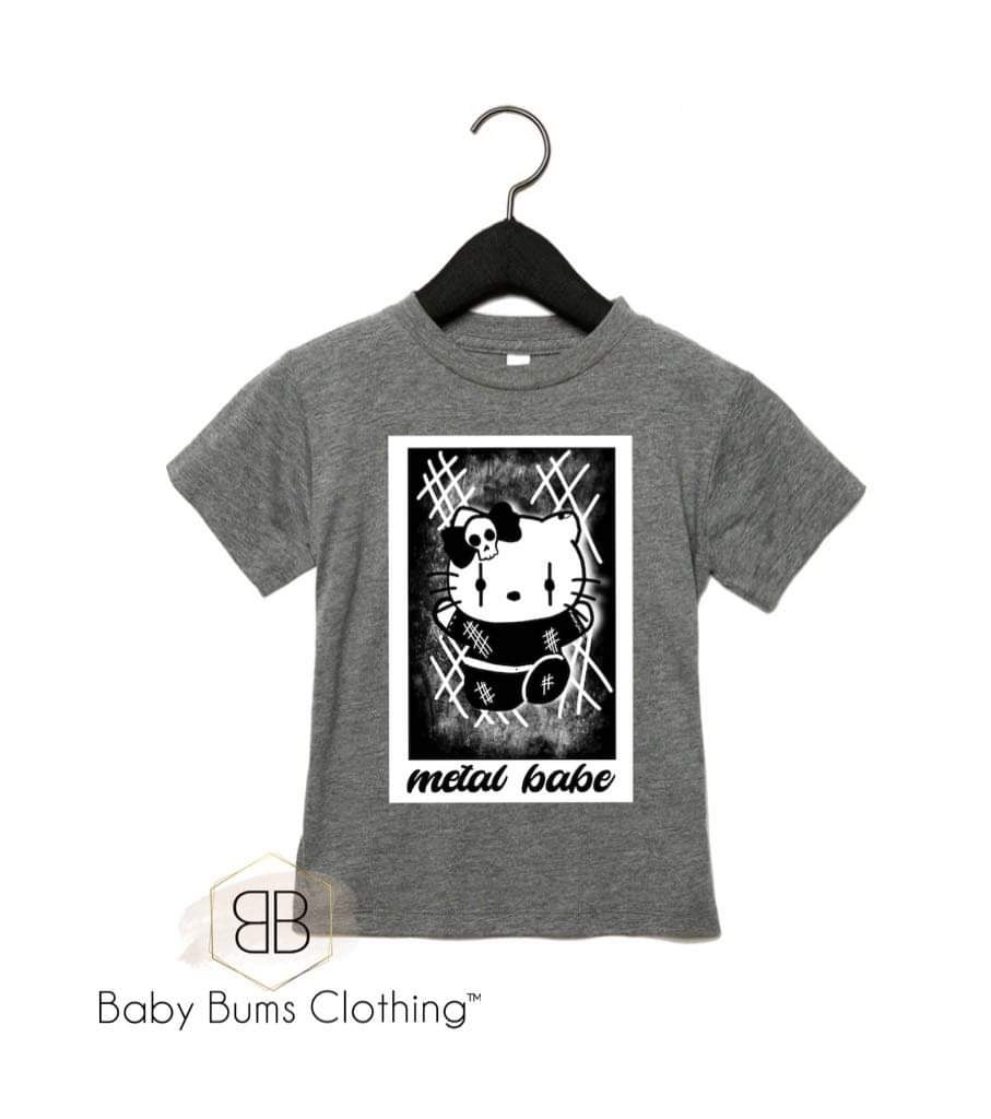 METAL BABE T-SHIRT - Baby Bums Clothing 