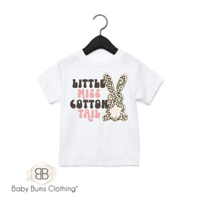 LITTLE MISS COTTON TAIL T-SHIRT - Baby Bums Clothing 