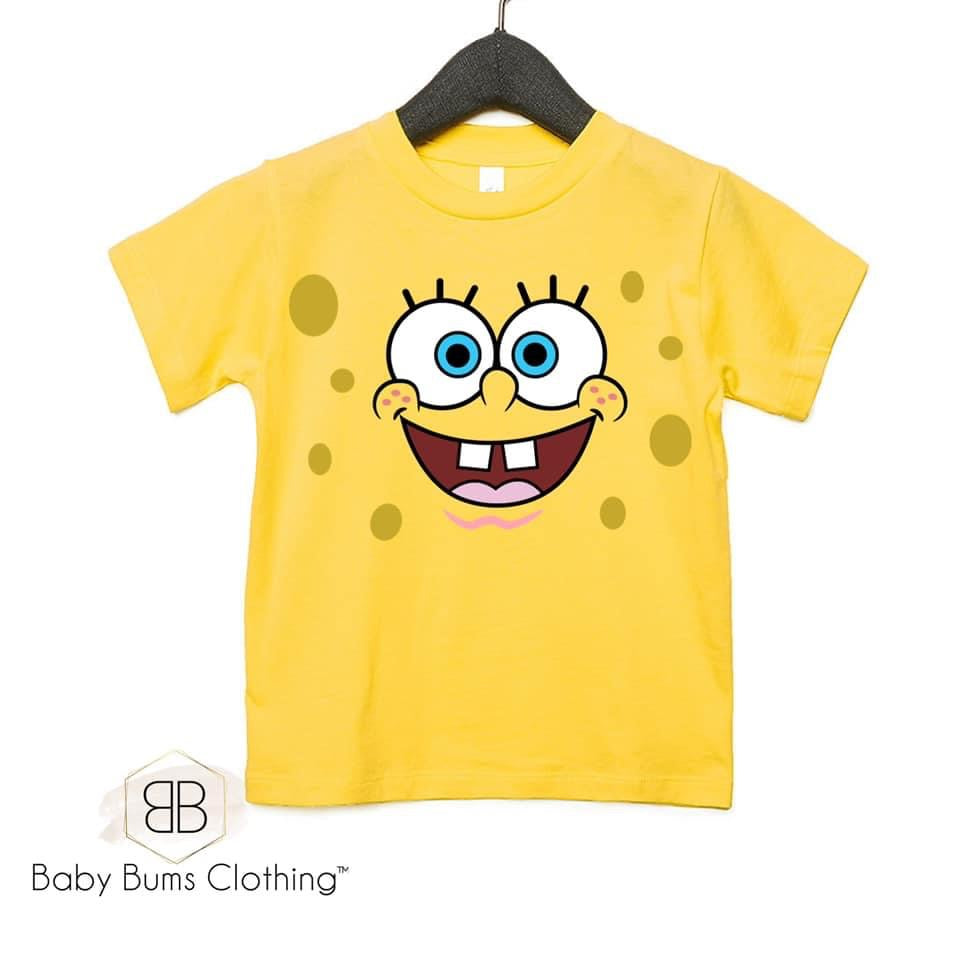 SQUARE PANTS T-SHIRT - Baby Bums Clothing 