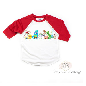 TOY FRIENDS T-SHIRT - Baby Bums Clothing 