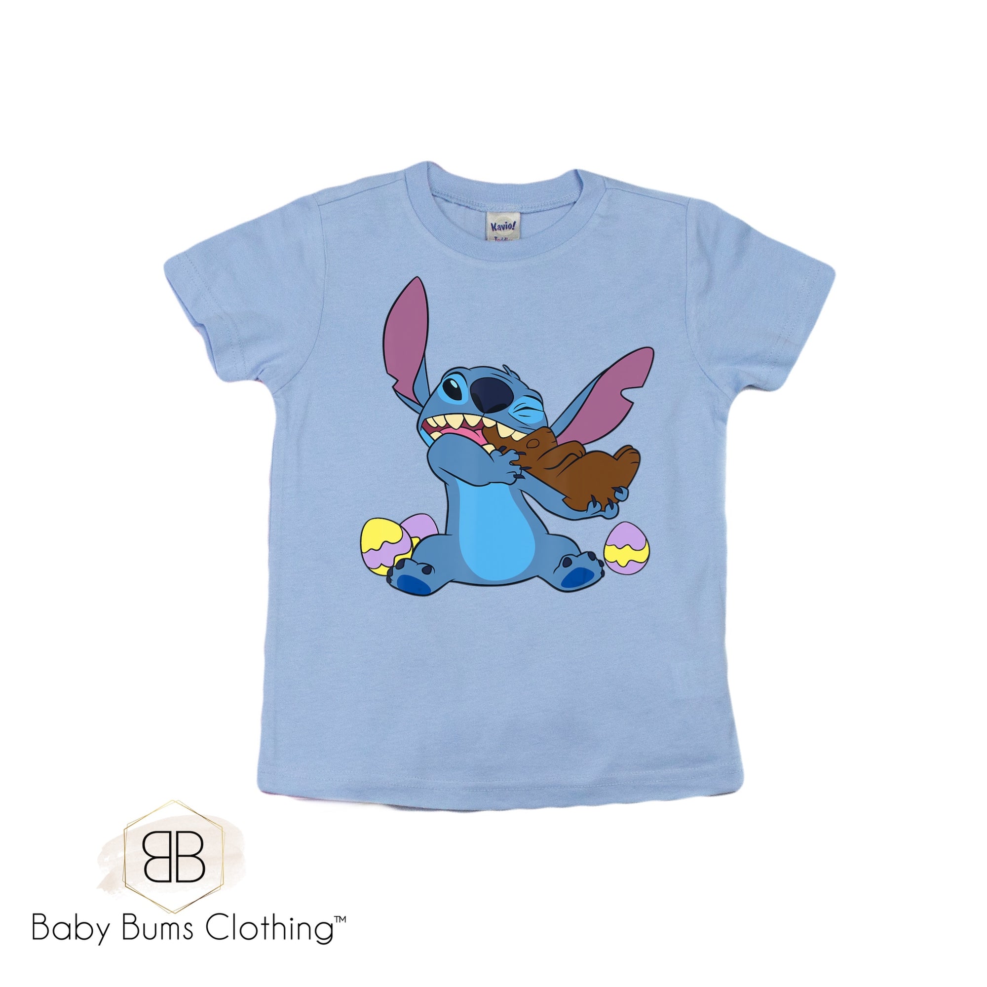 STITCH BUNNY T-SHIRT - Baby Bums Clothing 