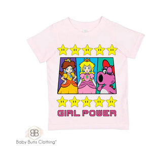 GAMER GIRL POWER T-SHIRT - Baby Bums Clothing 
