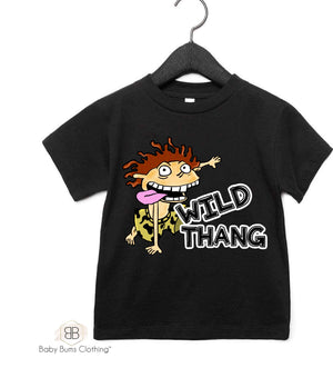 WILD THANG DON T-SHIRT - Baby Bums Clothing 