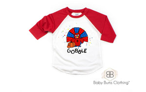 SPIDEY TURKEY T-SHIRT - Baby Bums Clothing 