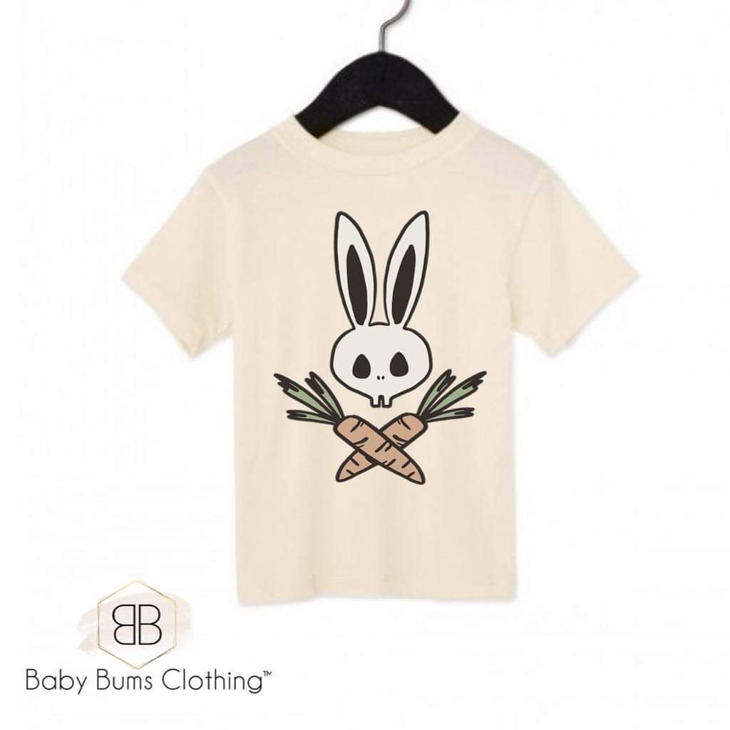 SKULL BUNNY T-SHIRT - Baby Bums Clothing 