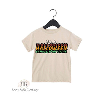 MUTED THIS IS HALLOWEEN T-SHIRT - Baby Bums Clothing 