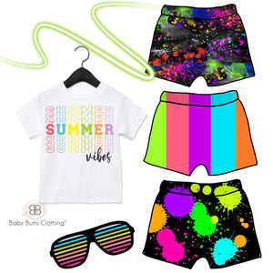 SUMMER VIBES T-SHIRT - Baby Bums Clothing 