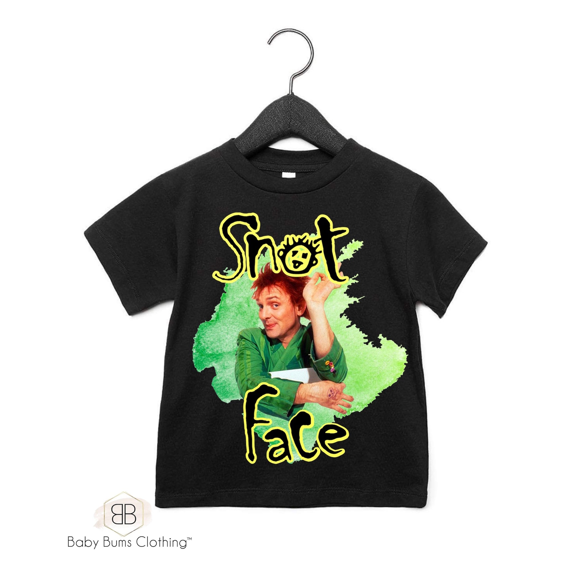 S FACE T-SHIRT - Baby Bums Clothing 