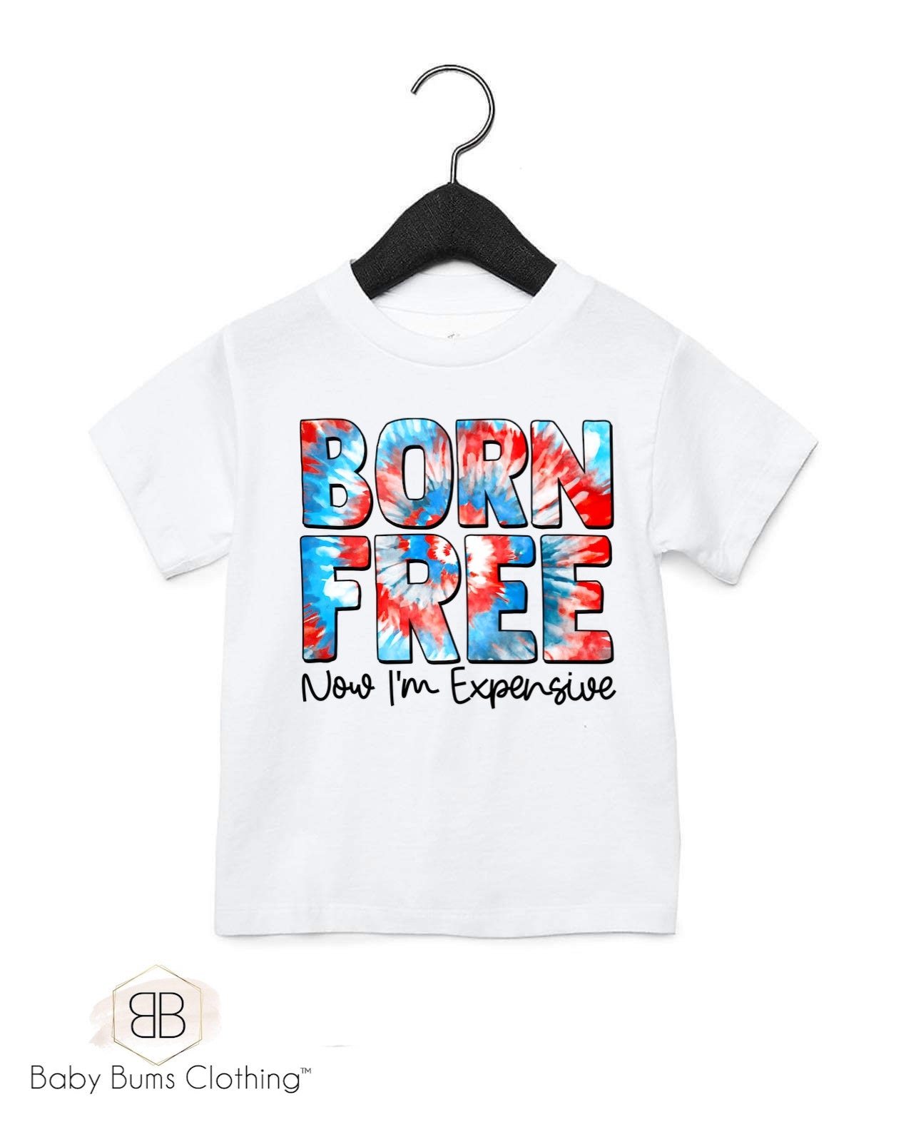 BORN FREE KIDS T-SHIRT - Baby Bums Clothing 