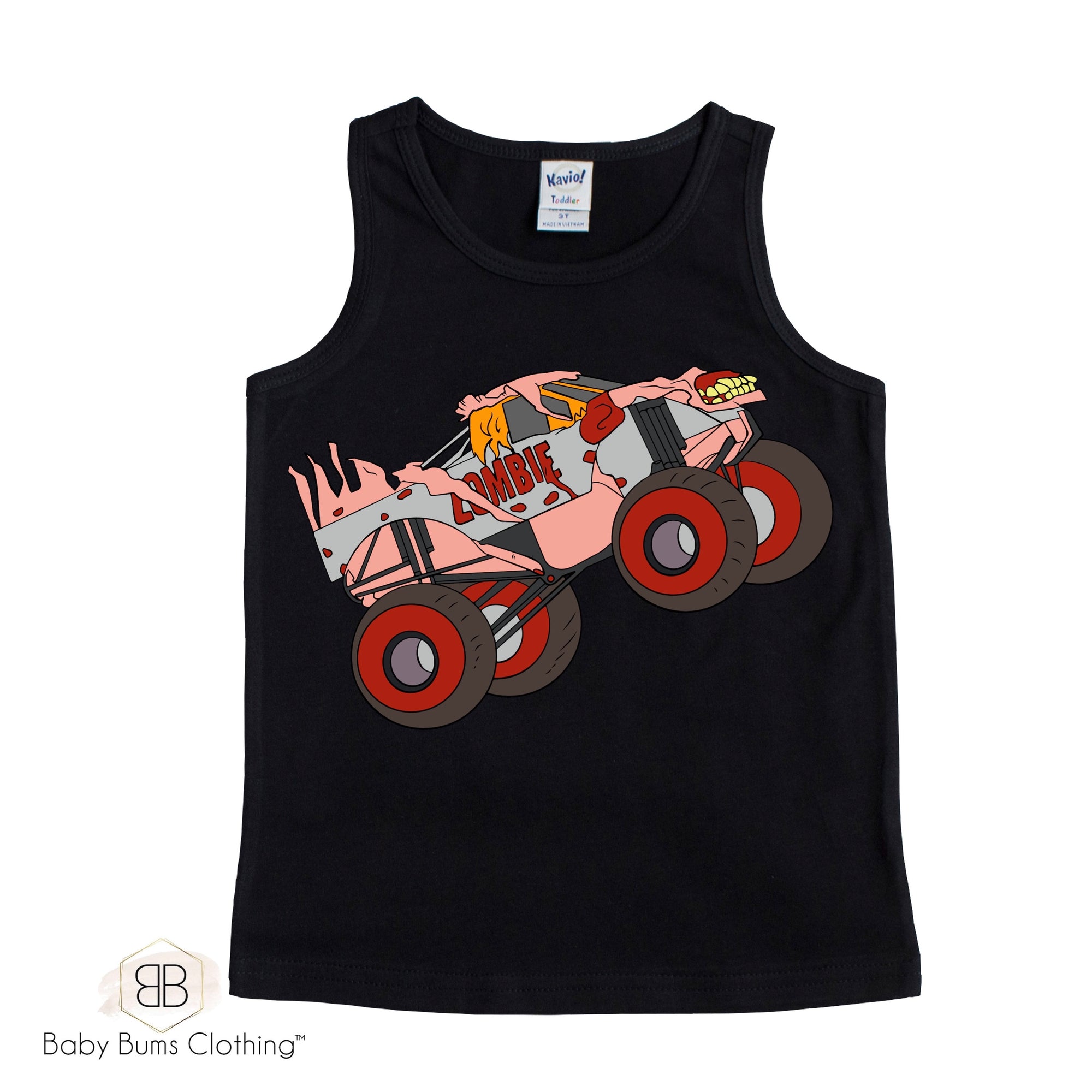 ZOMBIE TRUCK T-SHIRT - Baby Bums Clothing 