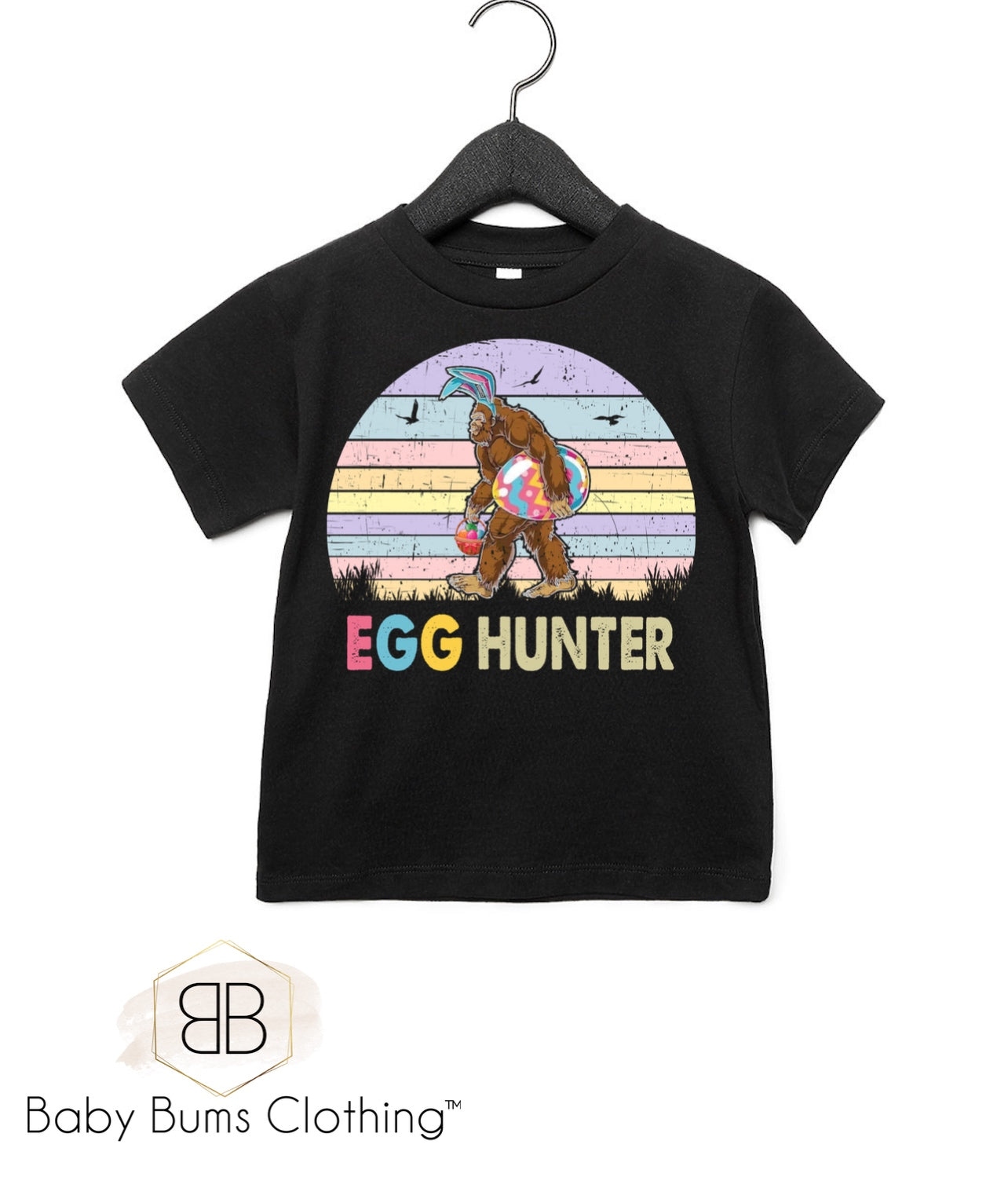 EGG HUNTER T-SHIRT - Baby Bums Clothing 