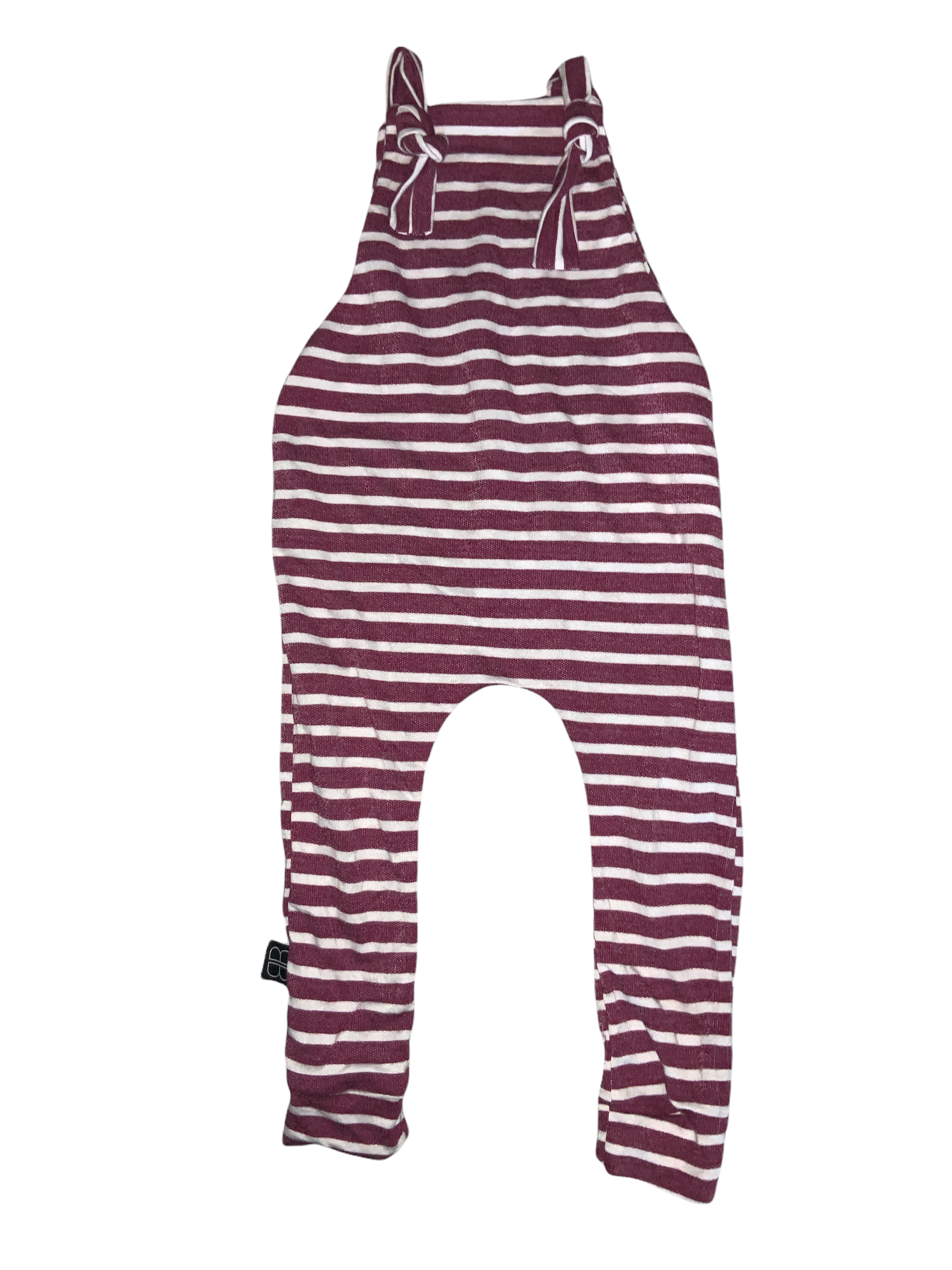 RTS 18/24m CRANBERRY STRIPES - Baby Bums Clothing 